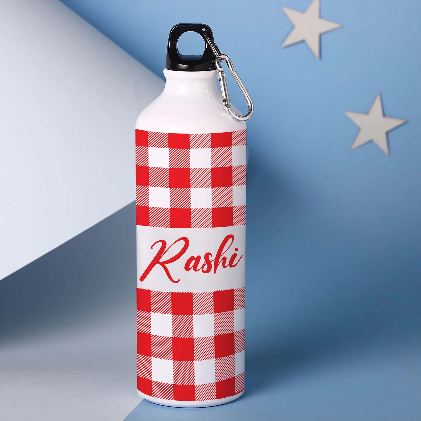 Personalised Name White Water Bottle