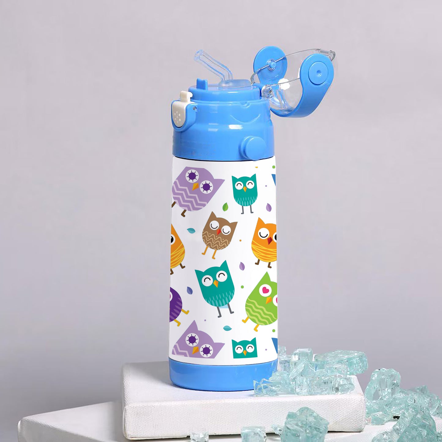 Owl seamless pattern 500ml kids Bottle