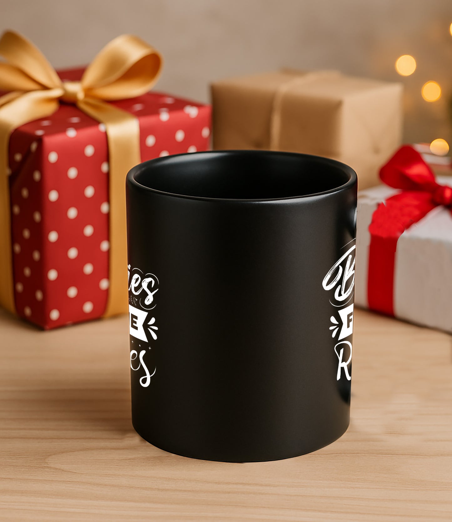 Besties For the Resties 330 ml Black Coffee Mug (Pack of 1)