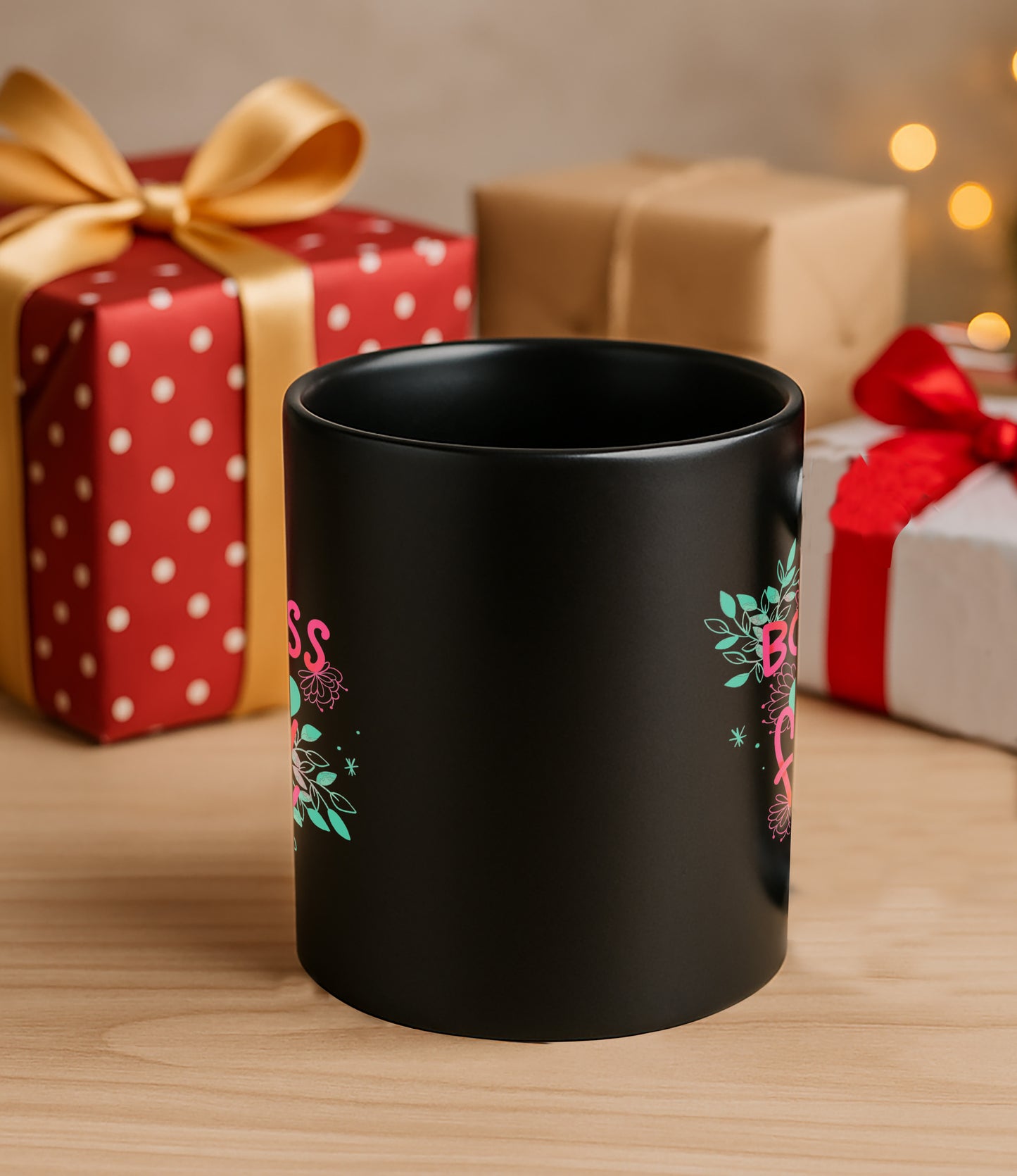 Boldness Be My friend 330 ml Black Coffee Mug (Pack of 1)