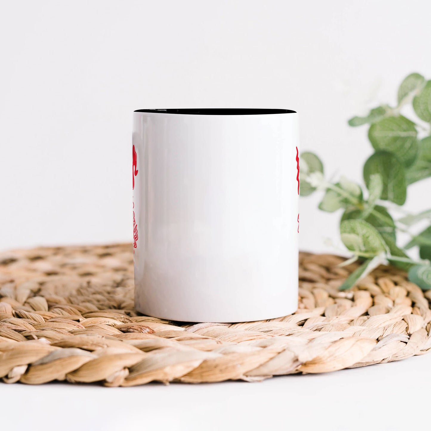 Flaming Bloom Edgy Art Mug 330 ml Coffee Mug