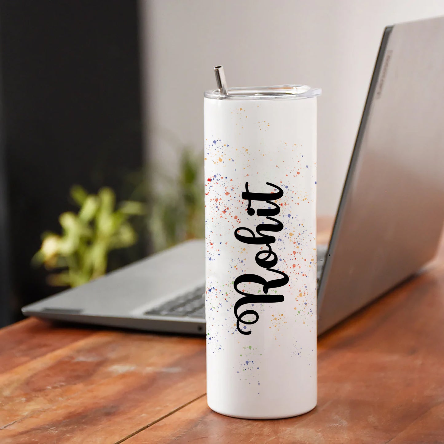 Customized Tumbler Bottle 750 ml with Lid Leak Proof Travel Tumbler with Straw