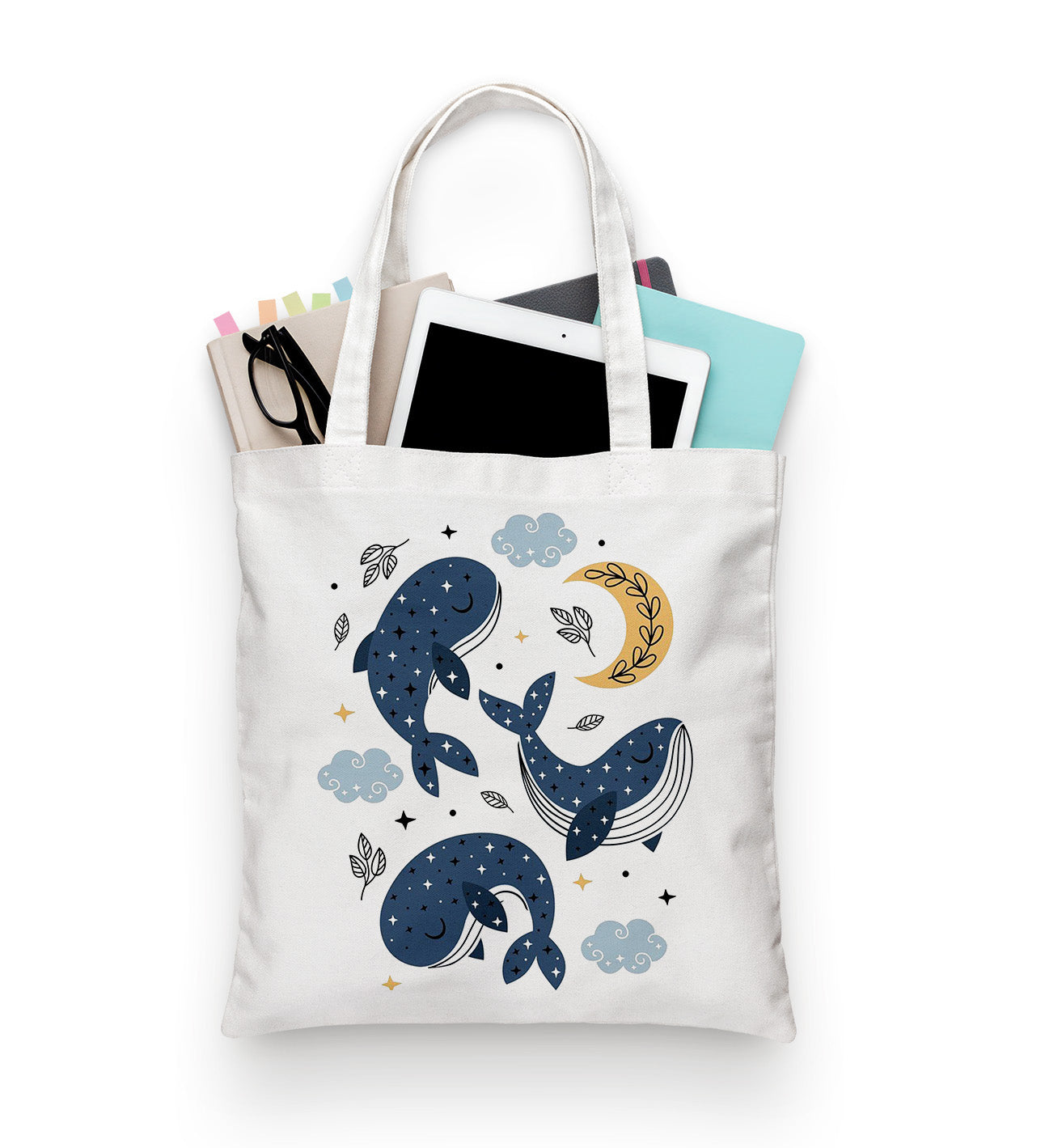 Sea Life Design Tote Bag (14 X 16 Inches) Tote bag For Shopping, College, Travel
