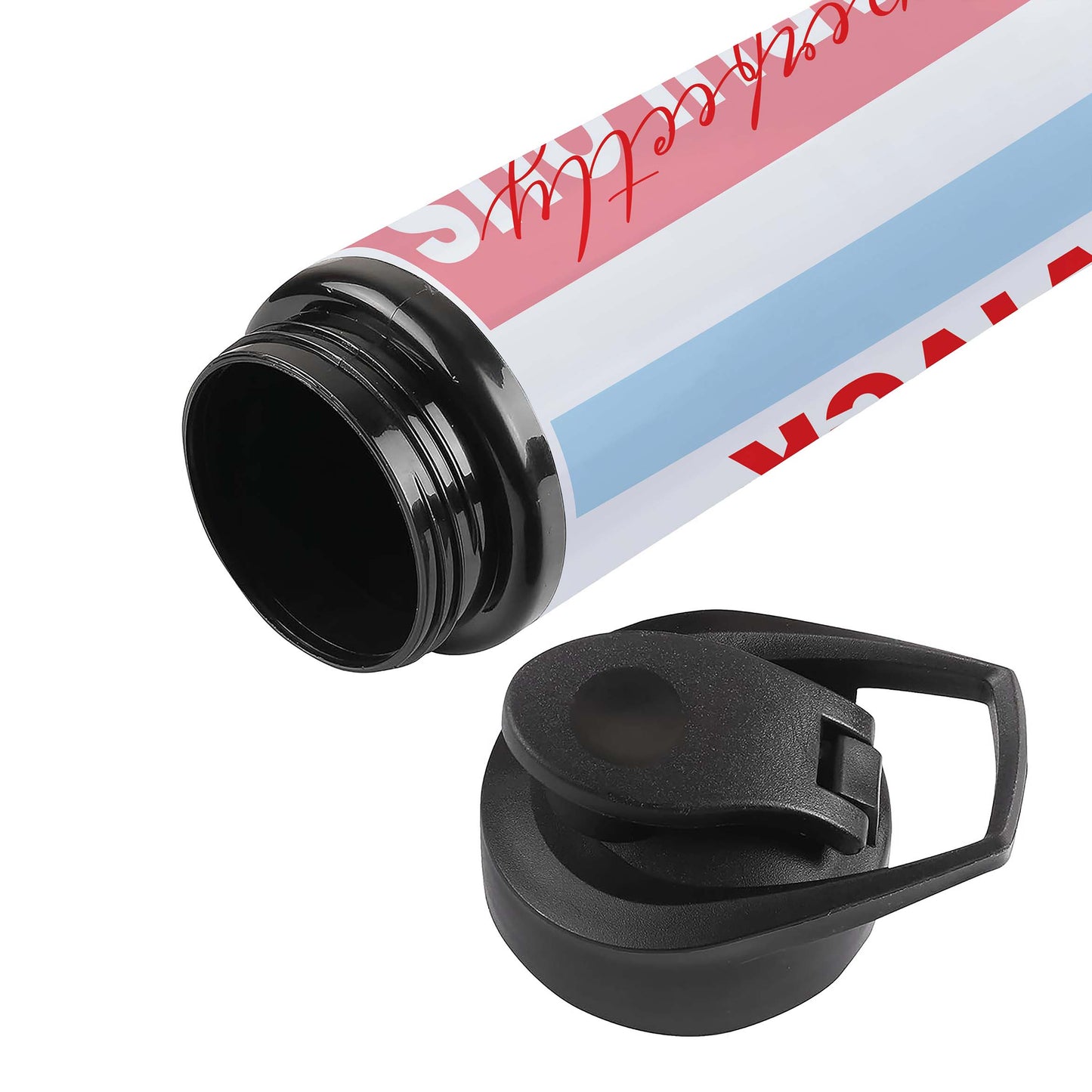 Personalised Perfectly Fabulous White Sports Bottle