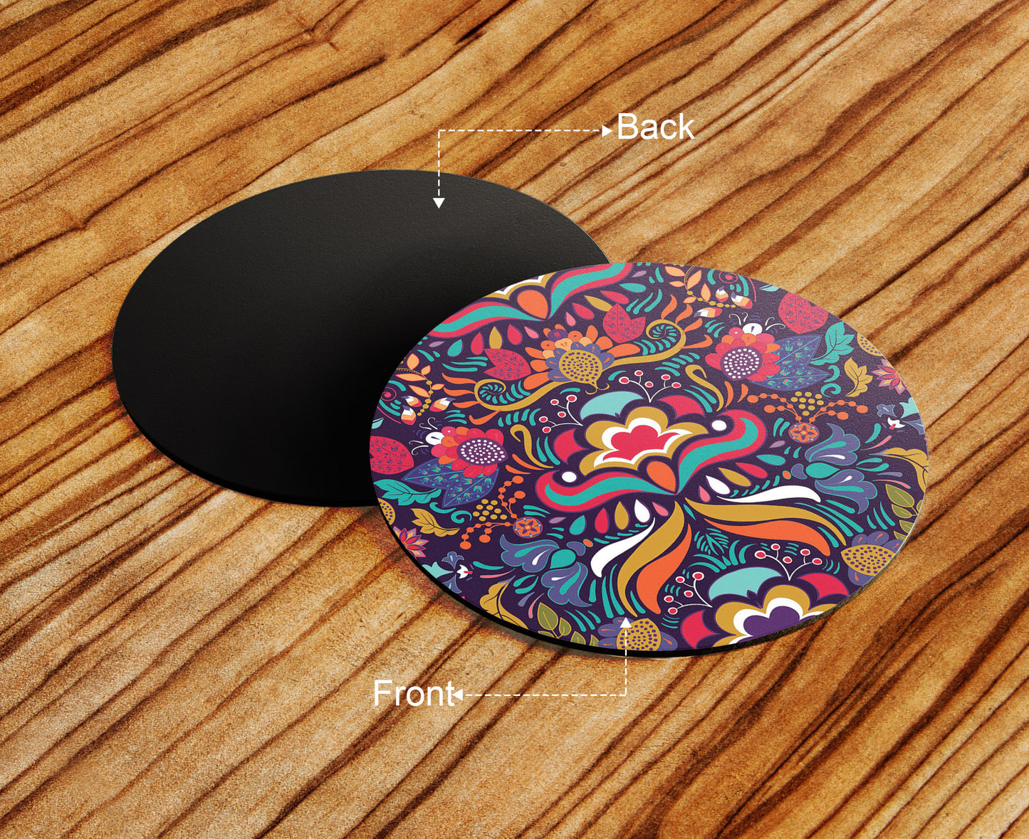 Abstract seamless ornamental pattern Mug and Coaster 330 ml Coffee Mug