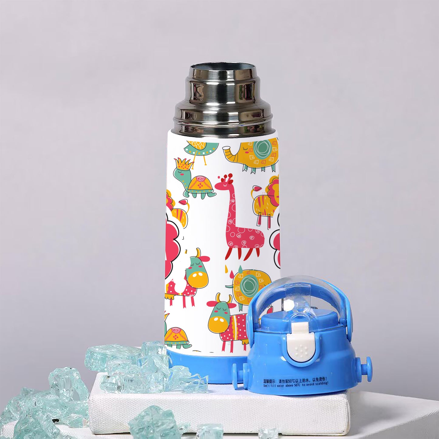 Customized white kids Bottle 500ml
