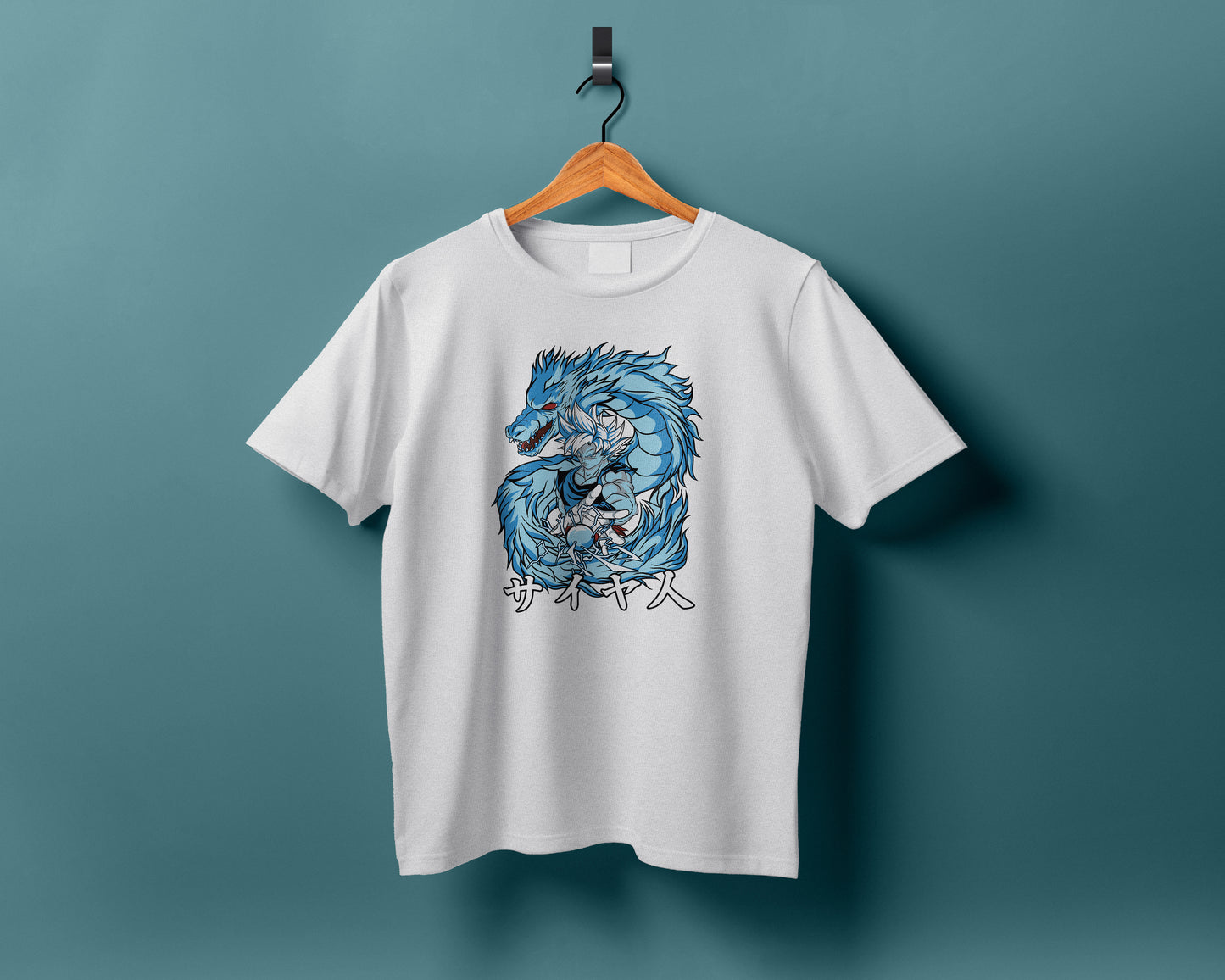 Goku ultra instinct anime Printed White Round Neck Polyester T Shirt for Mens and woman's