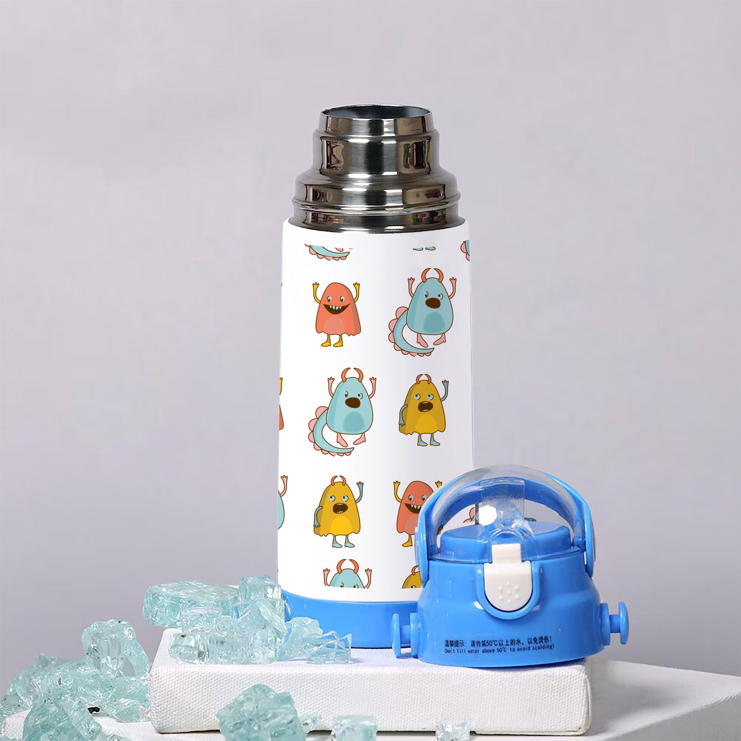 Customized white kids Bottle 500ml