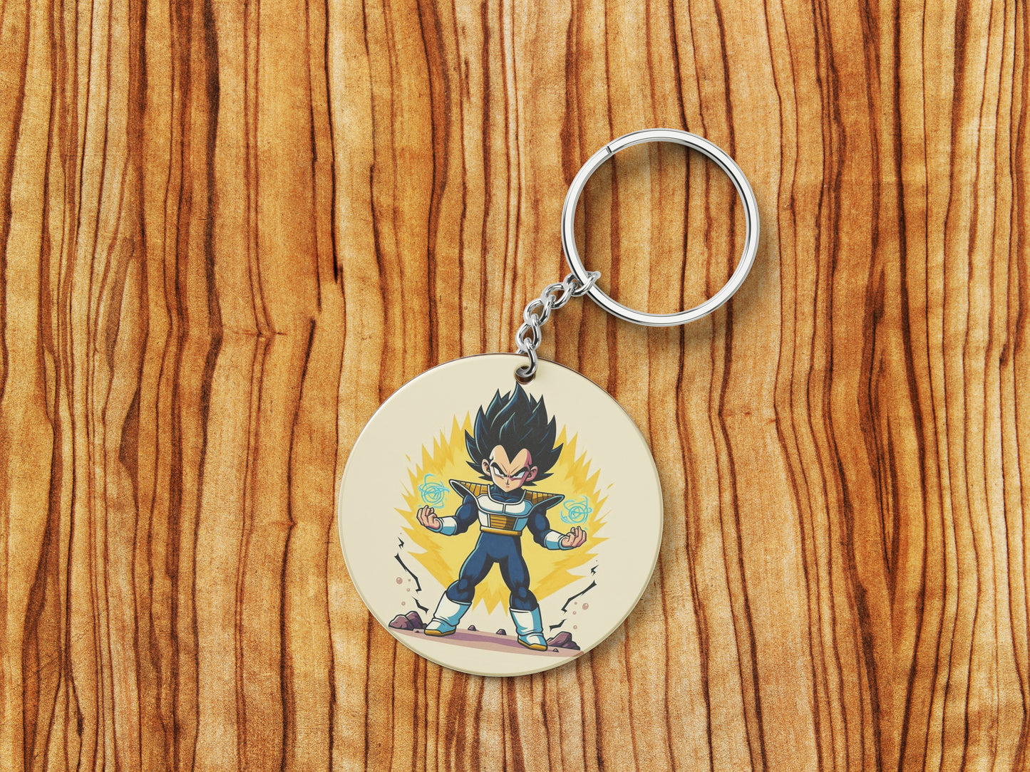 Vegeta illustration design Mug and Keychain Combo 330 ml Coffee Mug