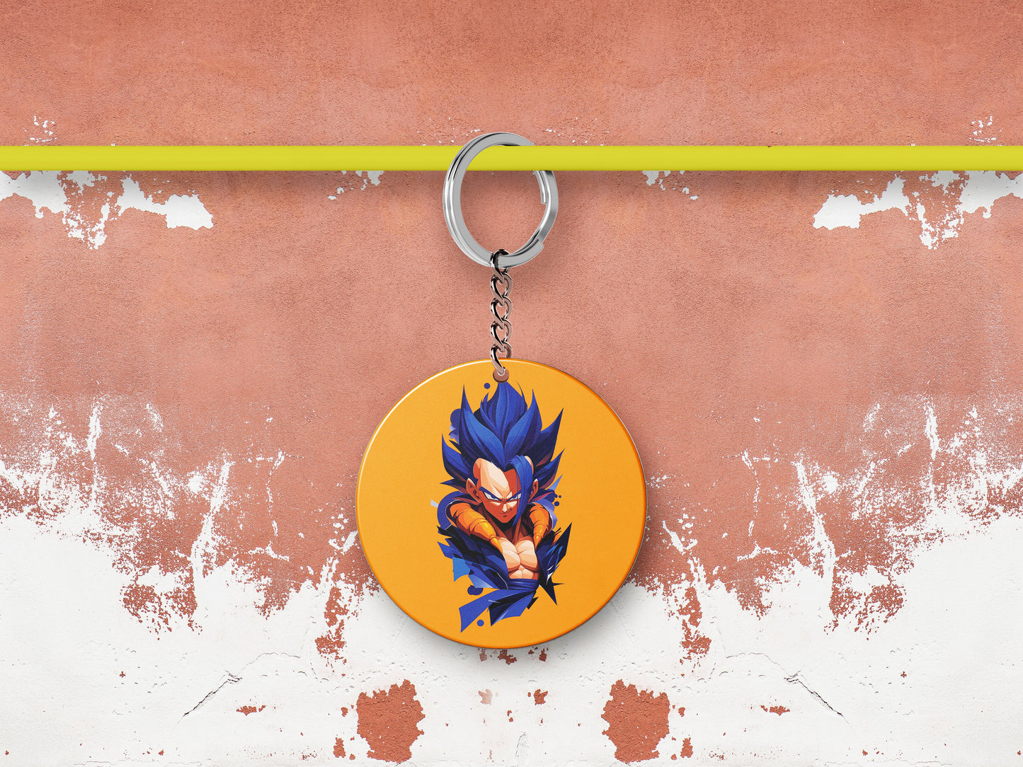 Vegeta digital art Mug and Keychain Combo 330 ml Coffee Mug
