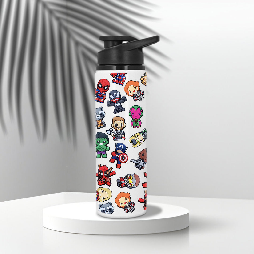 Avengers Stickers Bottle