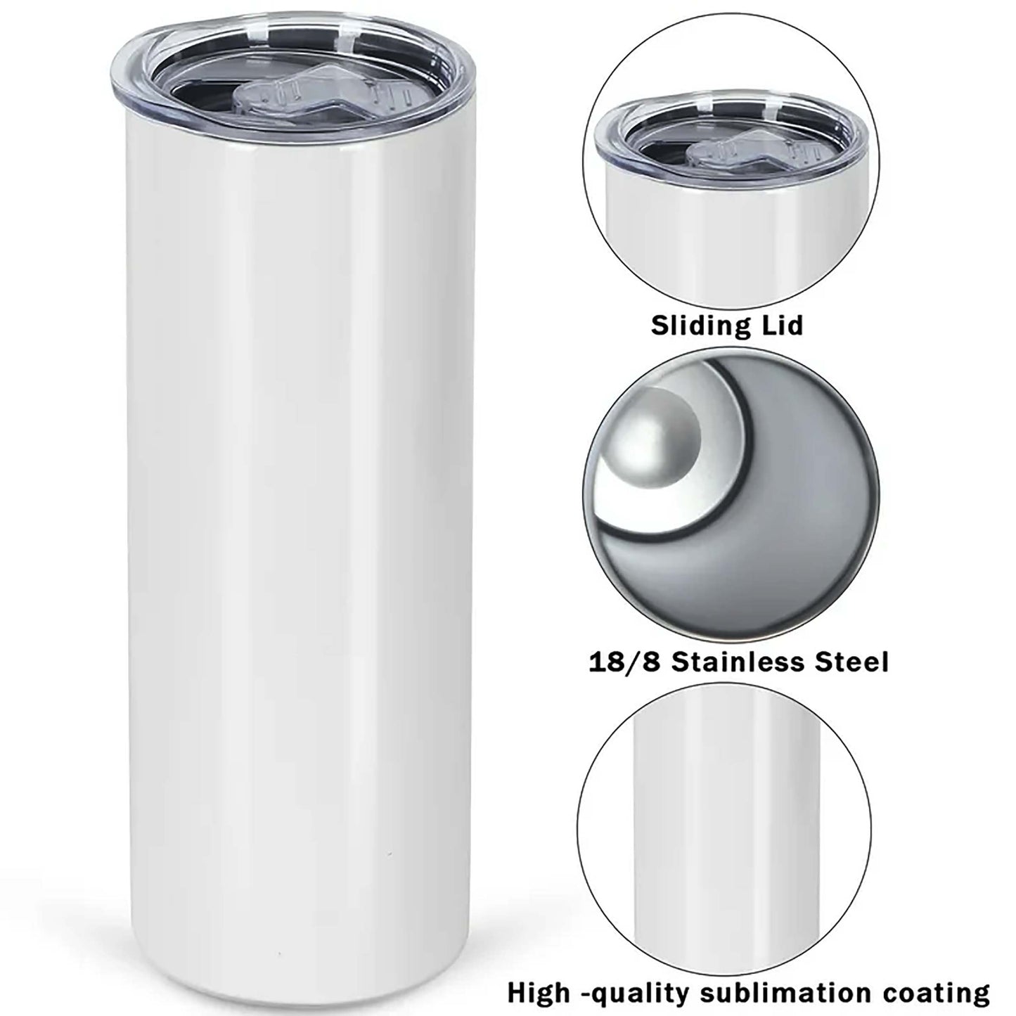 Owl Pattern Printed 750ML with Lid Leak Proof Travel Tumbler with Straw