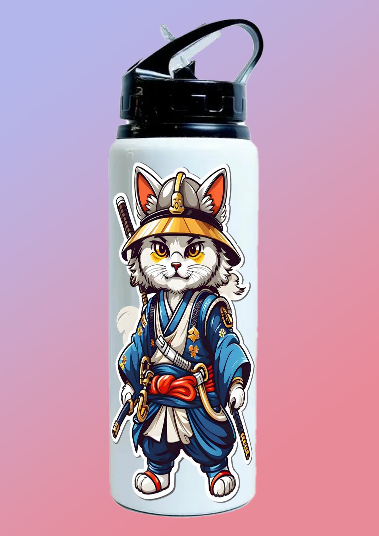 Samurai Cat Sipper