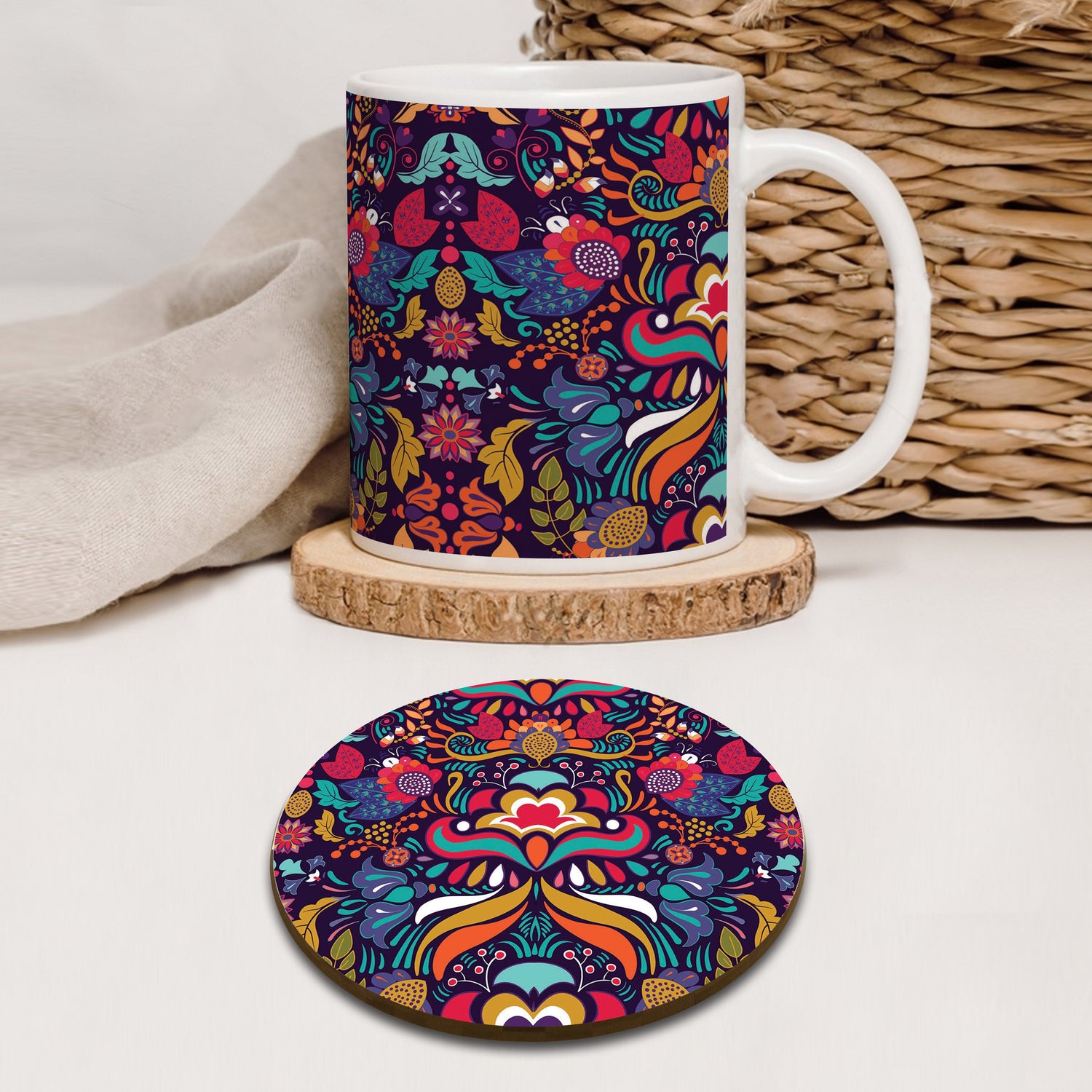 Mug With Coaster