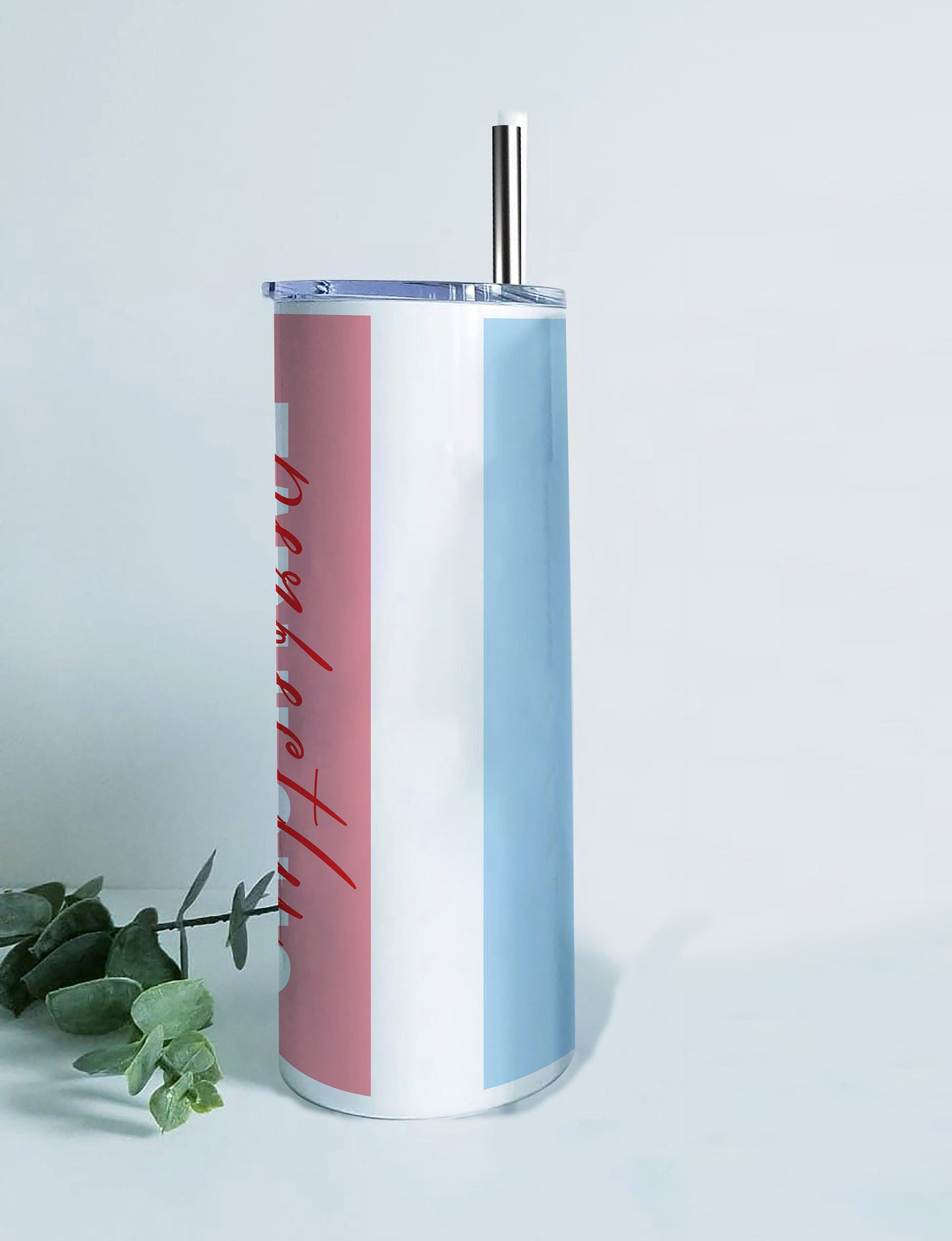 Customized Tumbler Bottle 750 ml with Lid Leak Proof Travel Tumbler with Straw