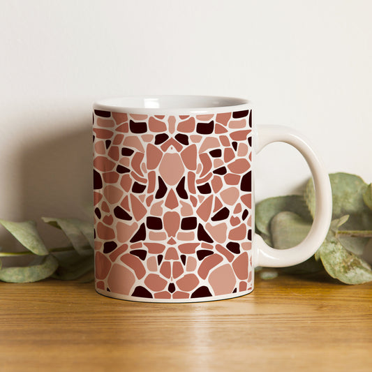 Stone seamless pattern  White 330 ml Coffee Mug