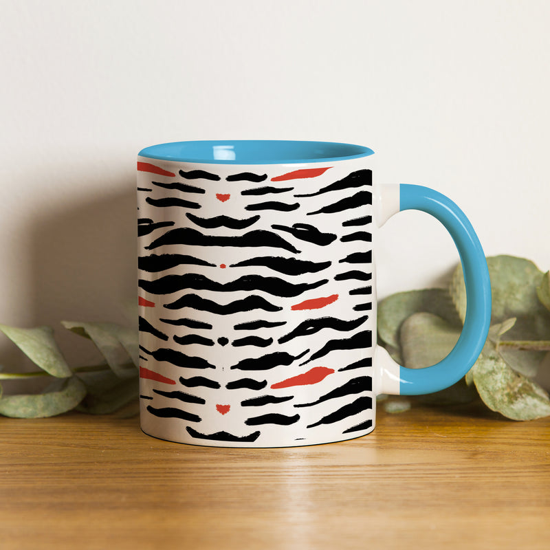 Sky Blue Handle Mug
