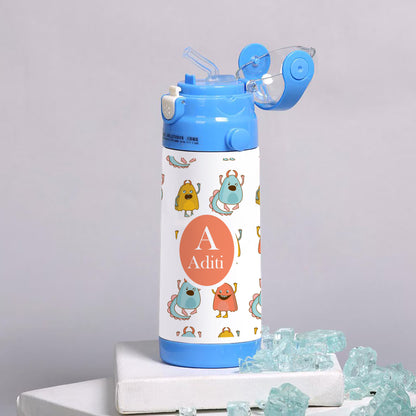 Customized white kids Bottle 500ml