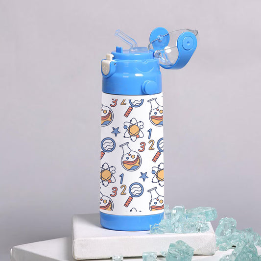 Hand drawn back to school patterns 500ml kids Bottle