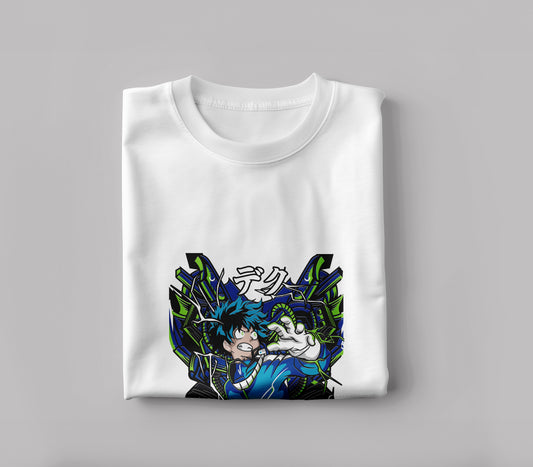 You are awesome my hero academia bakugo katsuki vector anime design Printed White Round Neck Polyester T Shirt for Mens and woman's