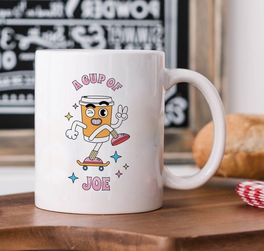 A Cup of joe design White 330 ml Coffee Mug