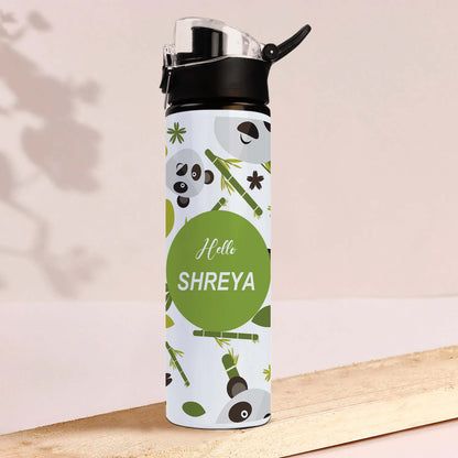 Hidden Panda Water Flip Flop Bottle