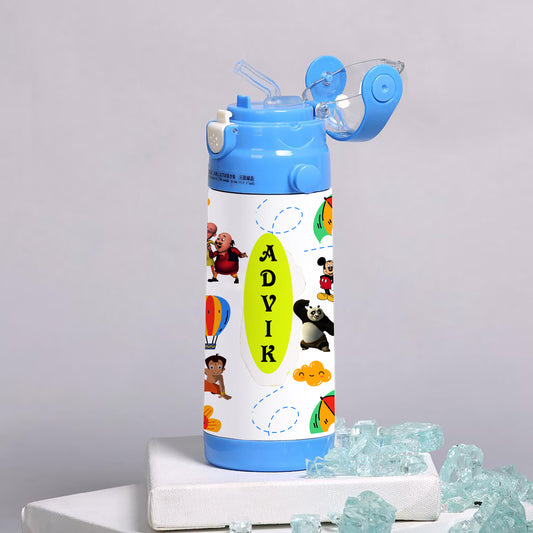 Customized white kids Bottle 500ml