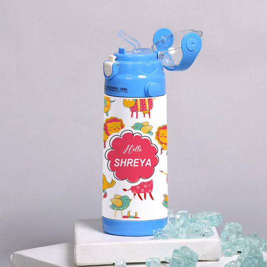 Customized white kids Bottle 500ml