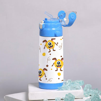 Cute yellow monster art pattern kids 500ml Bottle