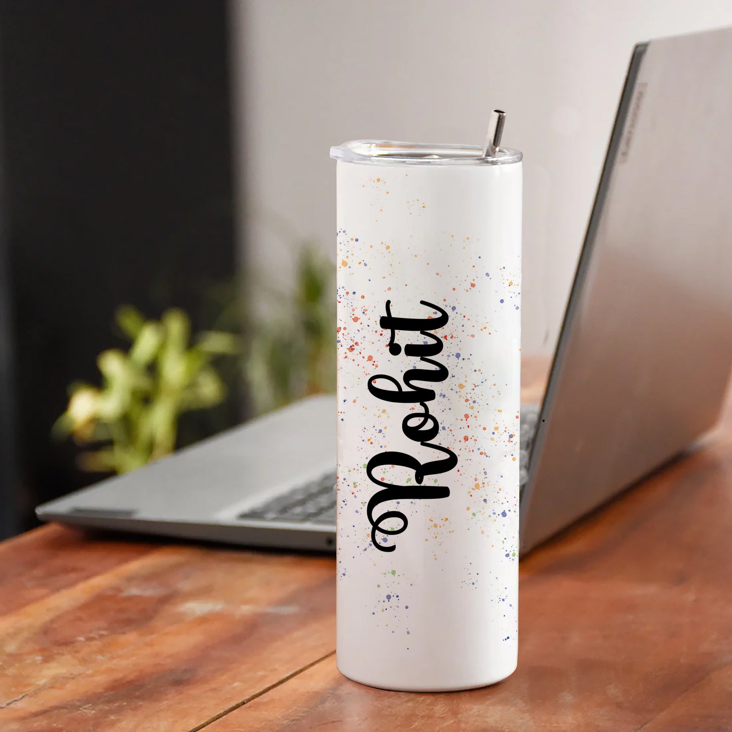 Customized Tumbler Bottle 750 ml with Lid Leak Proof Travel Tumbler with Straw