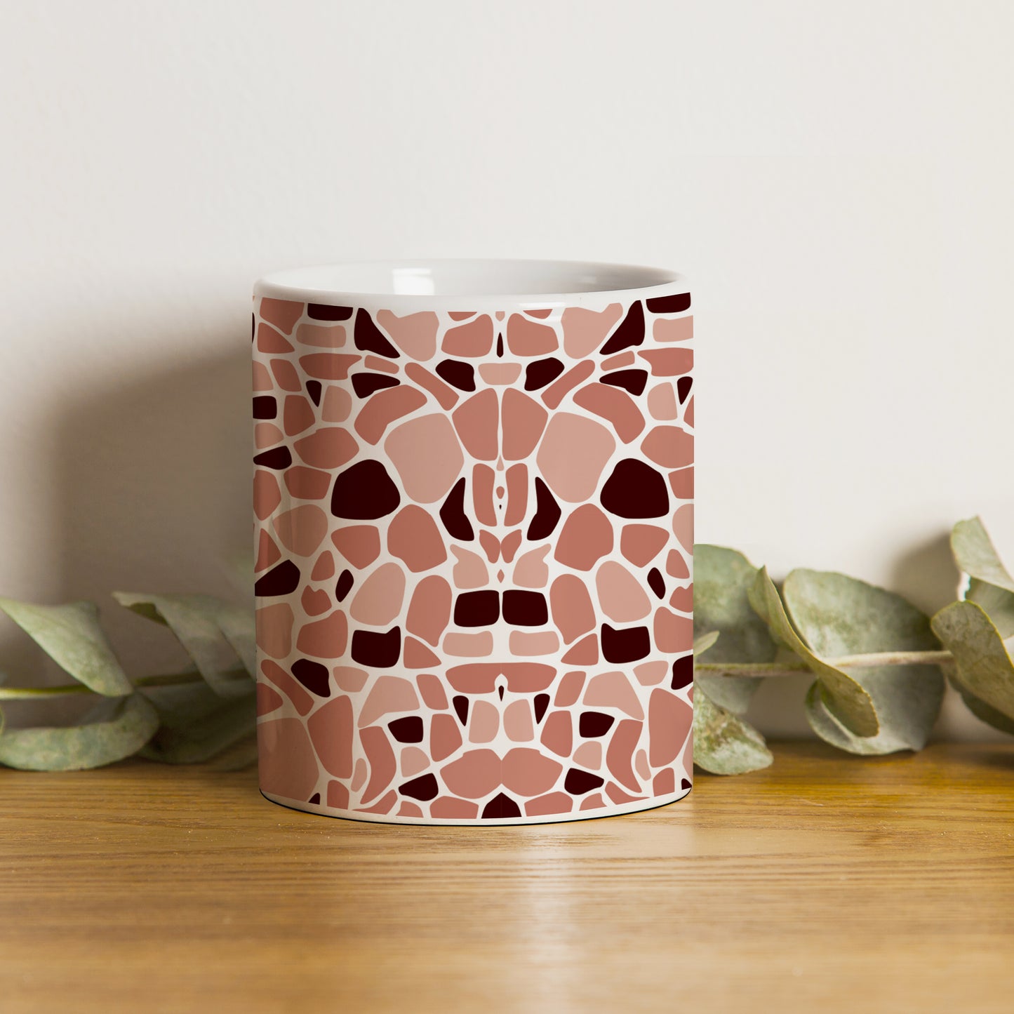 Stone seamless pattern  White 330 ml Coffee Mug