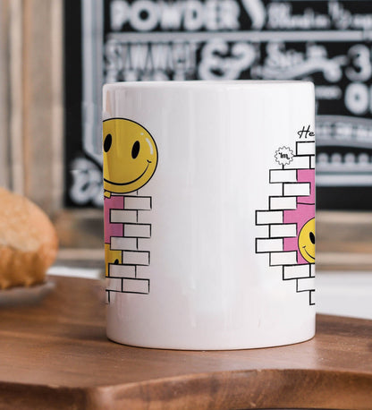 Smile design White 330 ml Coffee Mug