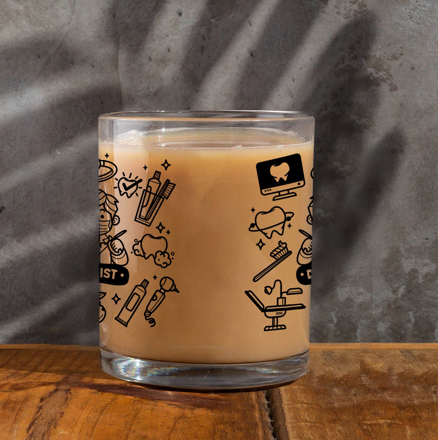 Dentist Printed Glass Mug