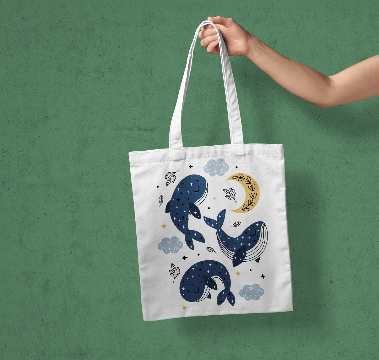 Sea Life Design Tote Bag (14 X 16 Inches) Tote bag For Shopping, College, Travel