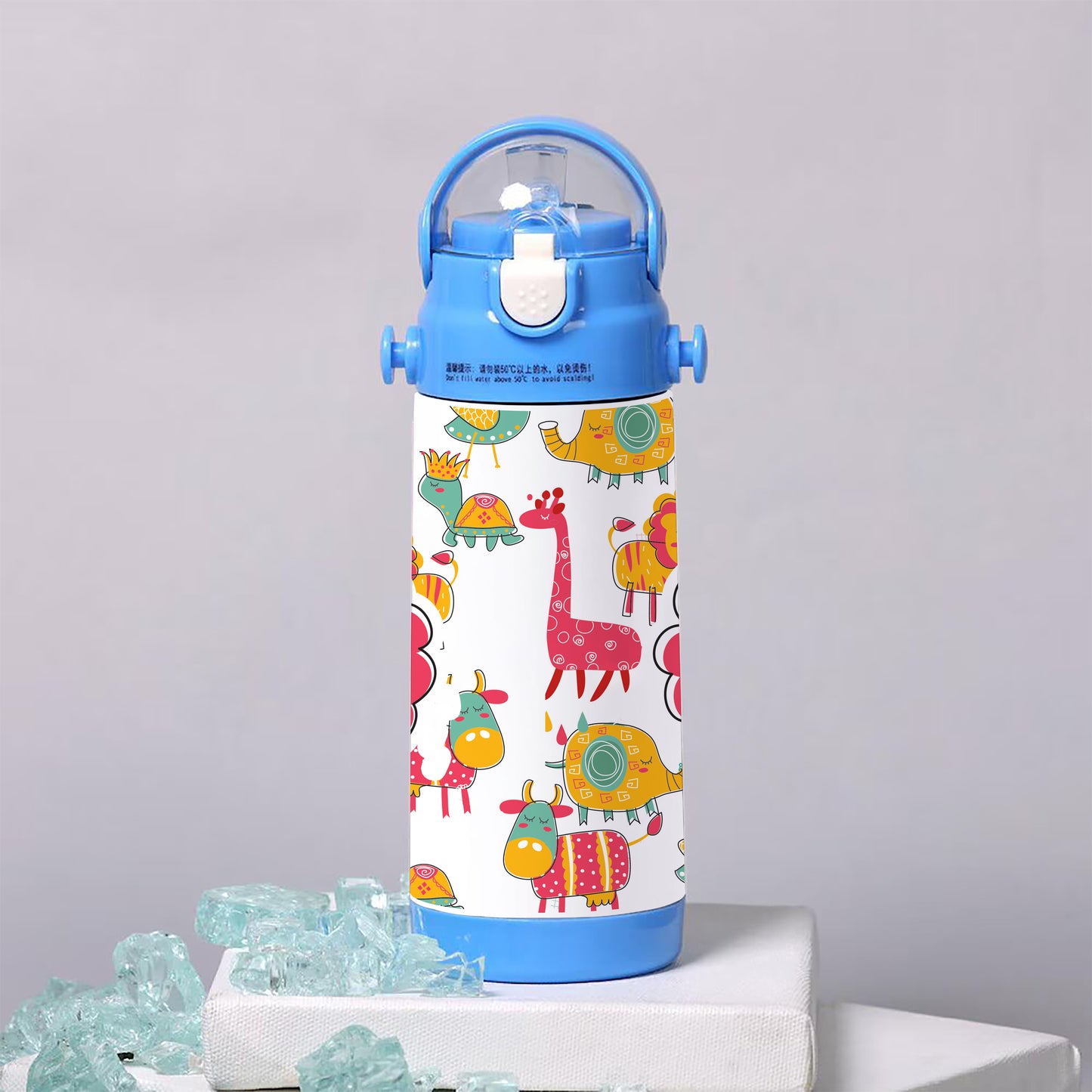 Customized white kids Bottle 500ml