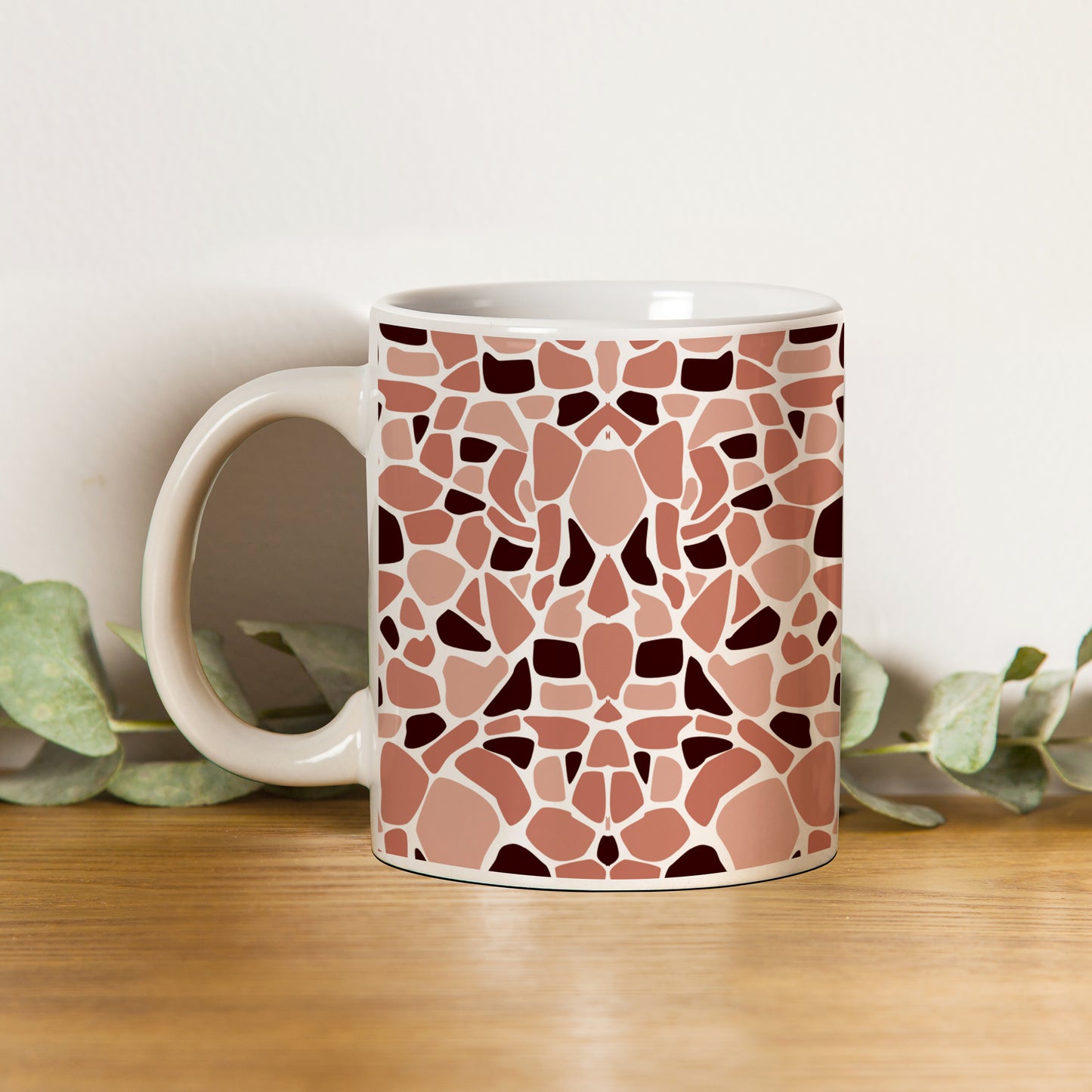Stone seamless pattern  White 330 ml Coffee Mug