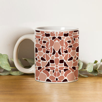 Stone seamless pattern  White 330 ml Coffee Mug