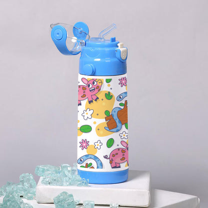 Hand drawn pattern 500ml kids Bottle