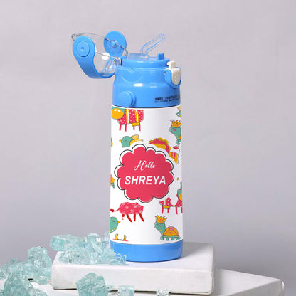 Customized white kids Bottle 500ml