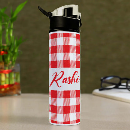 Personalised Name White Water Flip Flop Bottle