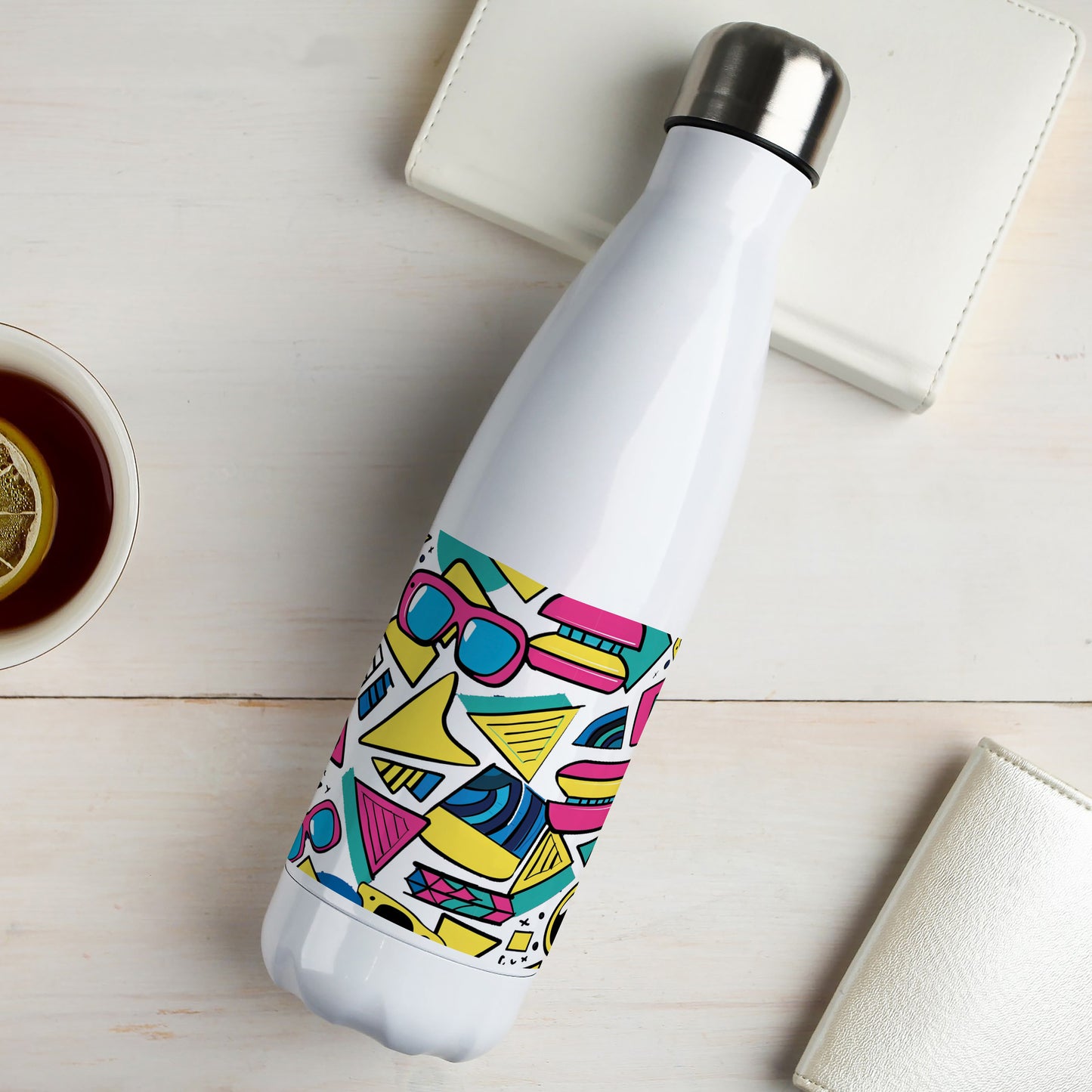 Seamless geometric pattern Cola Bottle 500ml School Bottle, Picnic Bottle, Leak Proof
