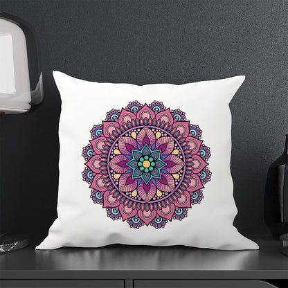 Mandala Art Cushion (12x12 inches) Pack of 1