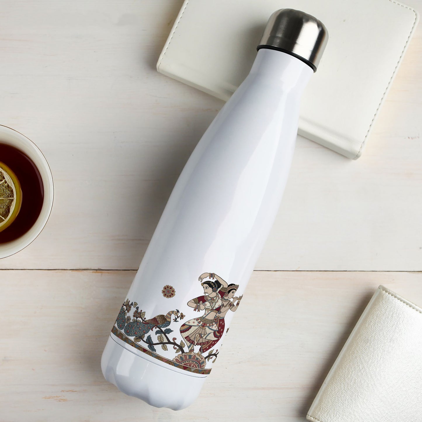 Ethnic Girls Dancing Design Cola Bottle 500ml School Bottle, Picnic Bottle, Leak Proof