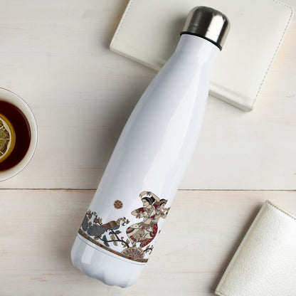 Ethnic Girls Dancing Design Cola Bottle 500ml School Bottle, Picnic Bottle, Leak Proof