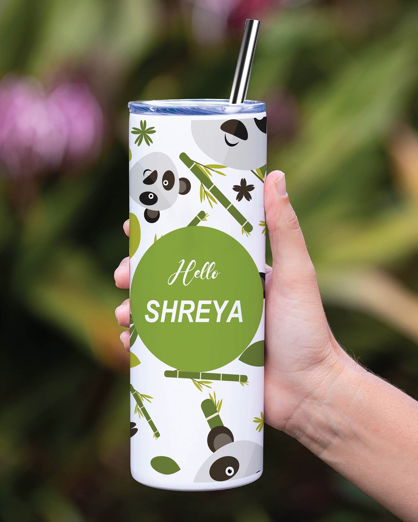 Customized Tumbler Bottle 750 ml with Lid Leak Proof Travel Tumbler with Straw