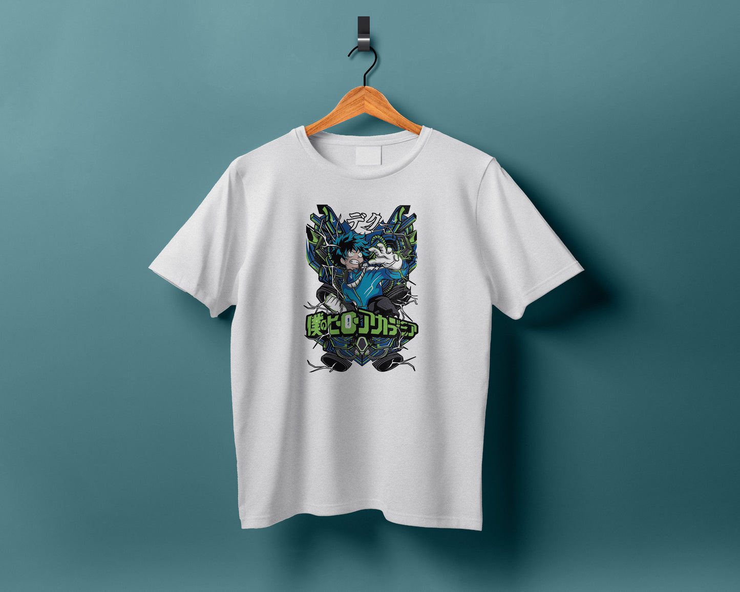 You are awesome my hero academia bakugo katsuki vector anime design Printed White Round Neck Polyester T Shirt for Mens and woman's