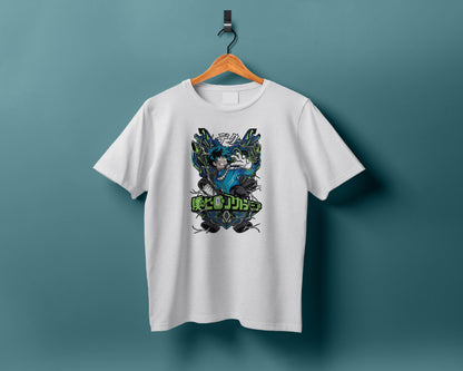 You are awesome my hero academia bakugo katsuki vector anime design Printed White Round Neck Polyester T Shirt for Mens and woman's