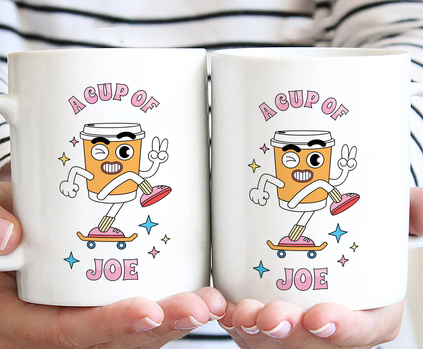 A Cup of joe design White 330 ml Coffee Mug