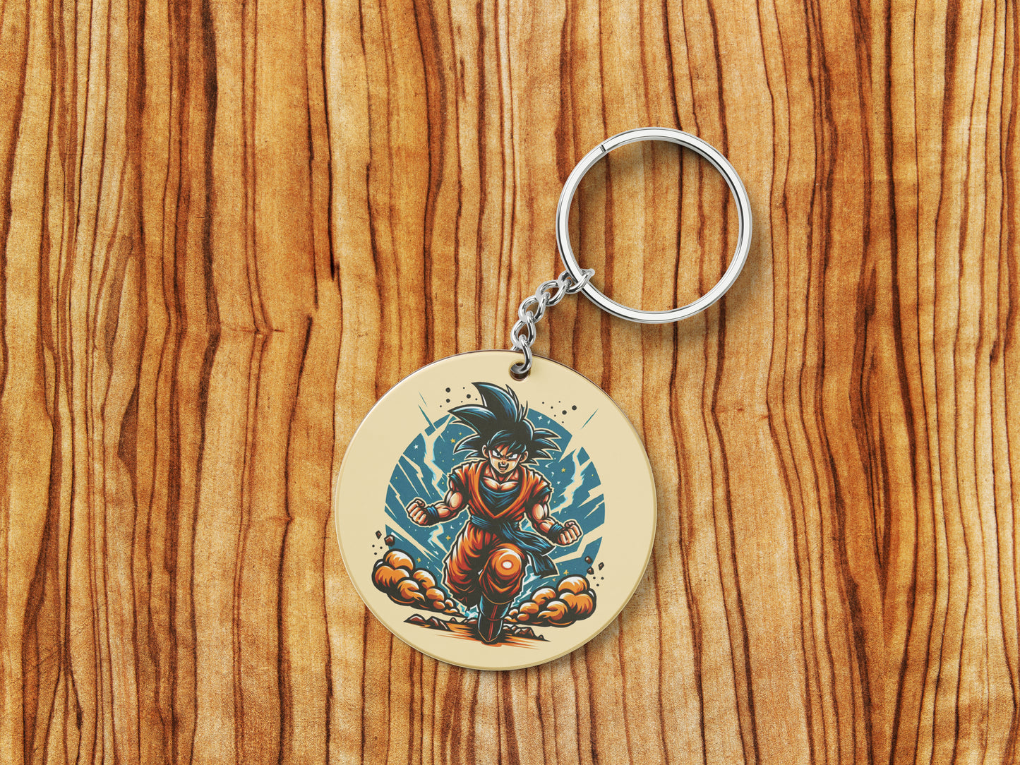 Goku illustration art Mug and Keychain Combo 330 ml Coffee Mug