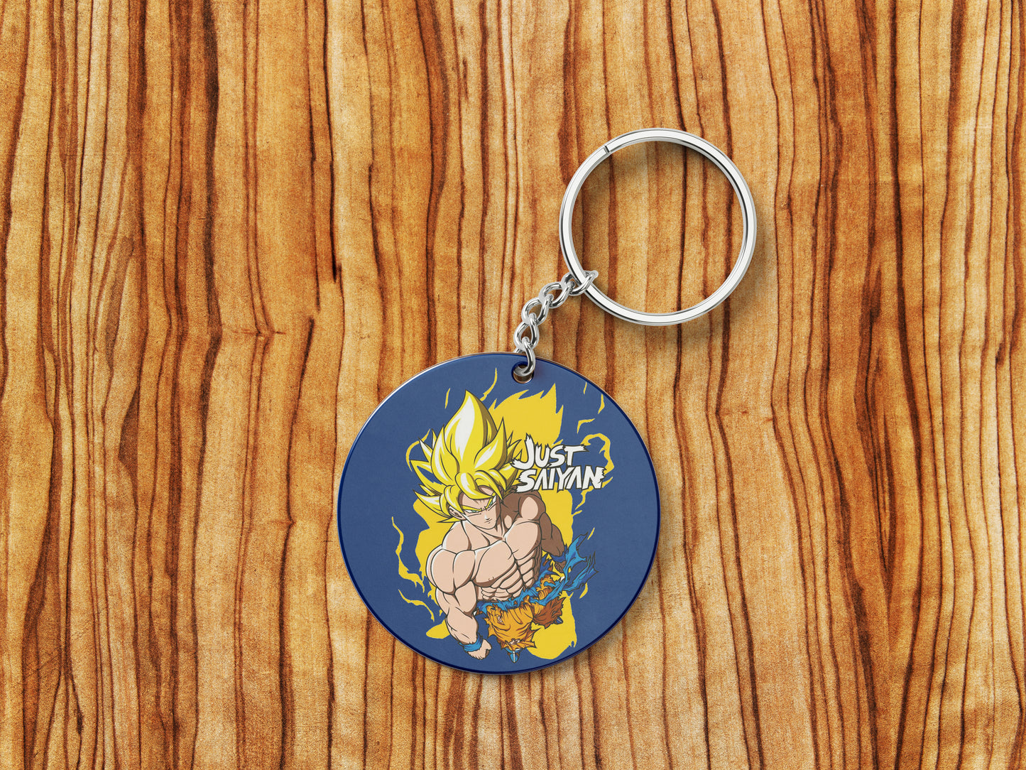 Goku super saiyan design Mug and Keychain Combo 330 ml Coffee Mug